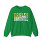 Baseball Cutout - Gildan Unisex Heavy Blend™ Crewneck Sweatshirt