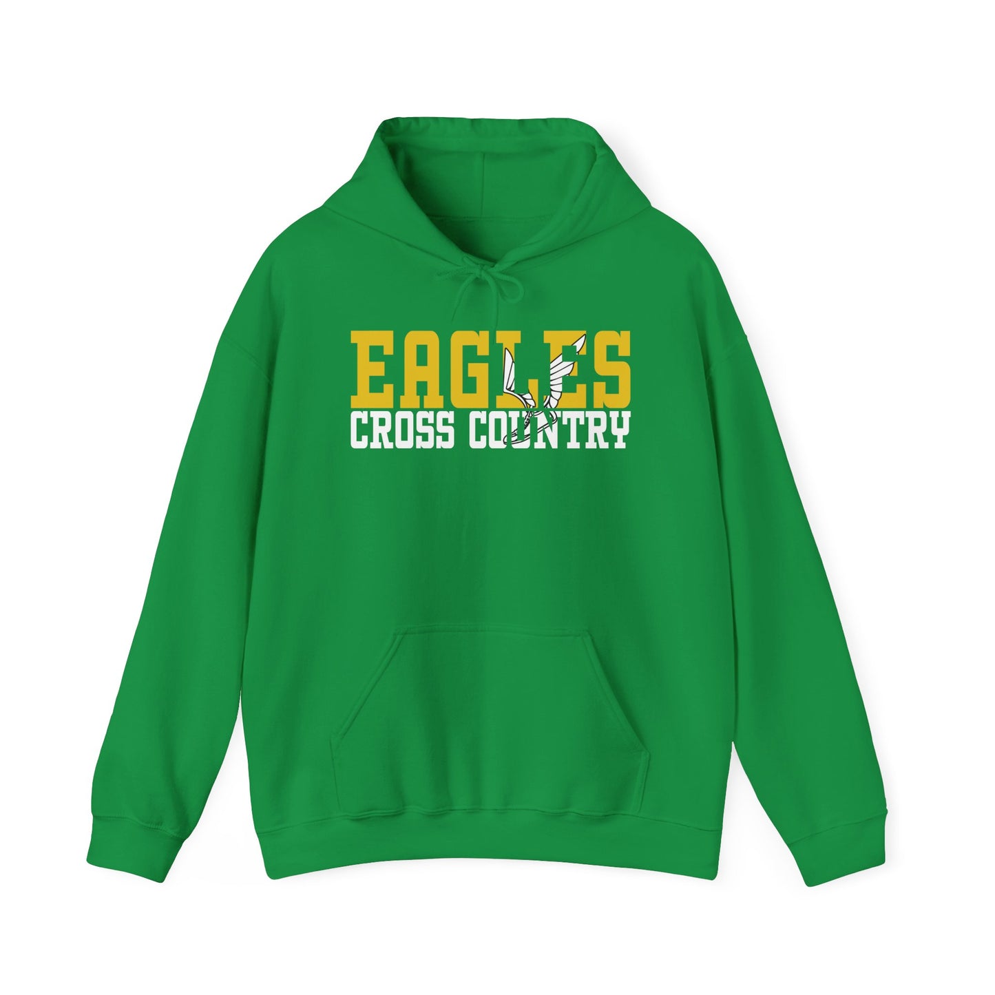 Cross Country Cutout - Gildan Unisex Heavy Blend™ Hooded Sweatshirt