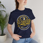 Eagles Circle Stamp - Bella+Canva Unisex Jersey Short Sleeve Tee