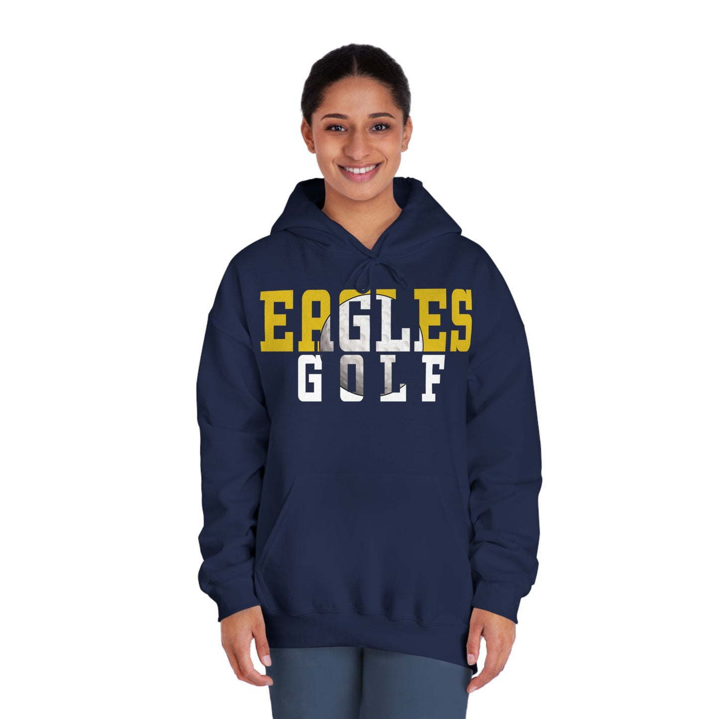 Golf Cutout - Gildan Unisex DryBlend® Hooded Sweatshirt