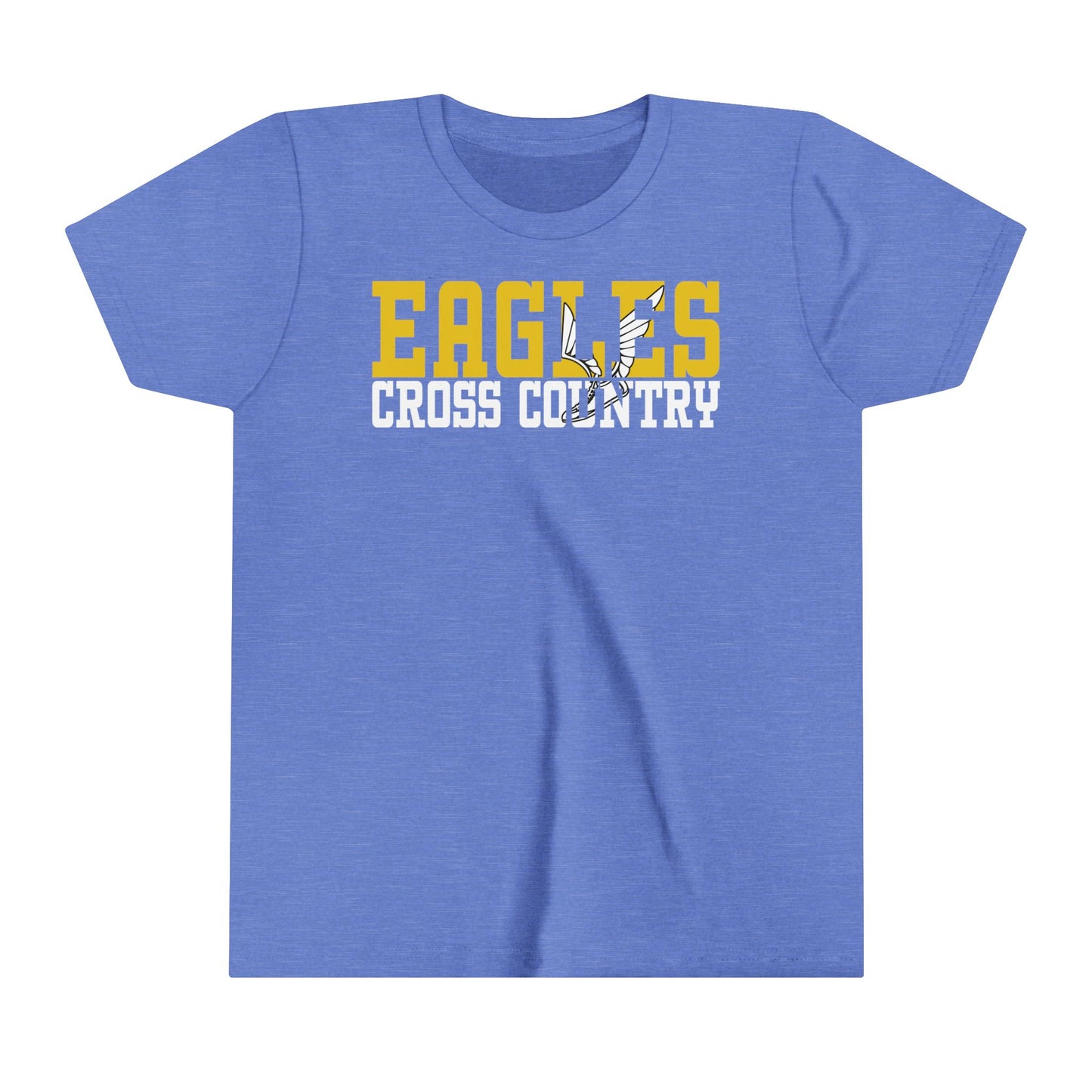 Cross County Cutout - Bella+Canva Youth Short Sleeve Tee