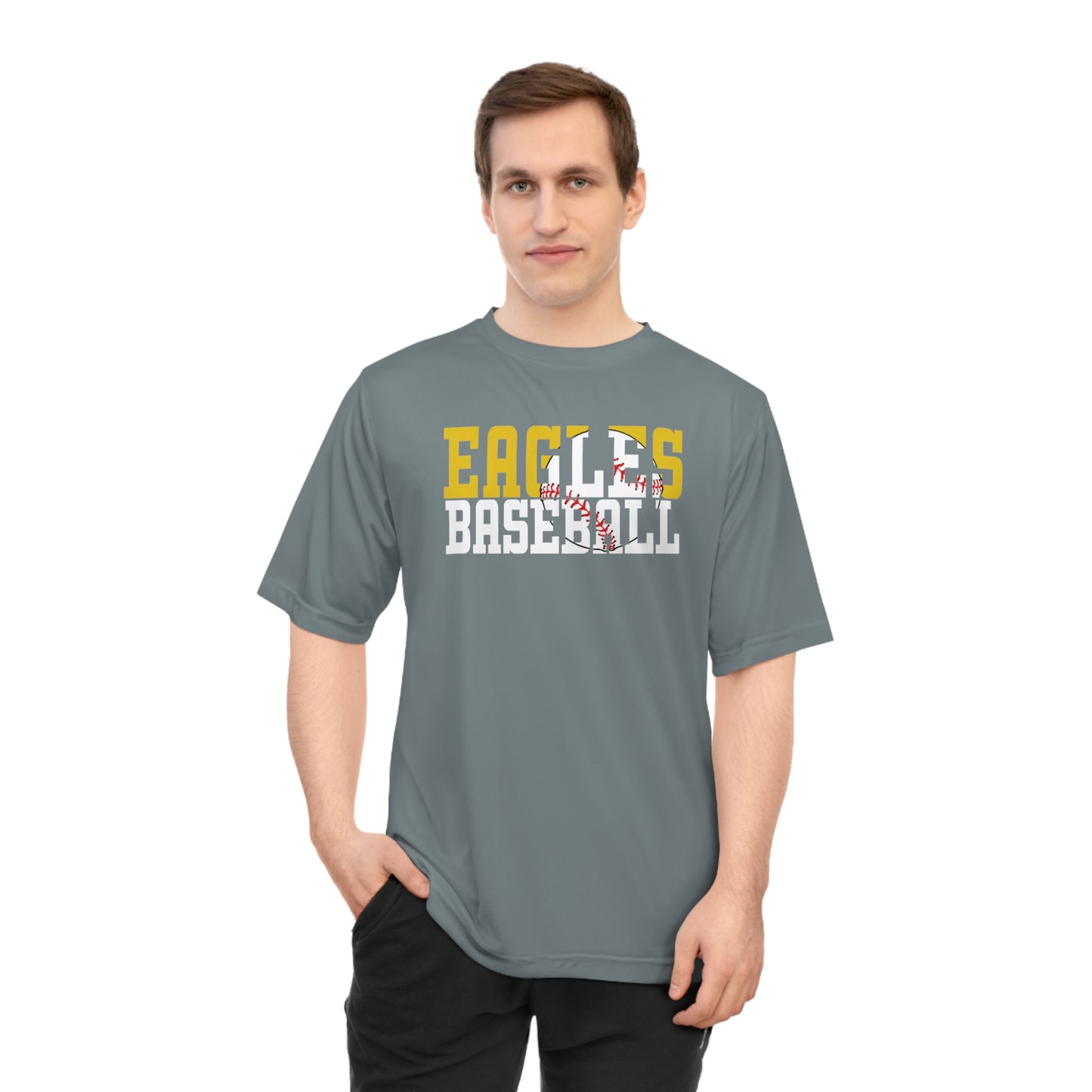 Baseball Cutout - Team 365 Unisex Zone Performance T-shirt