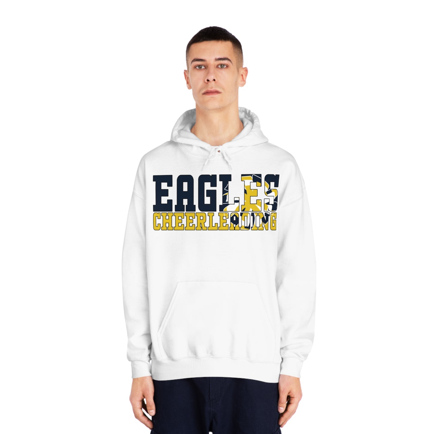 Cheerleading Cutout - Gildan Unisex DryBlend® Hooded Sweatshirt