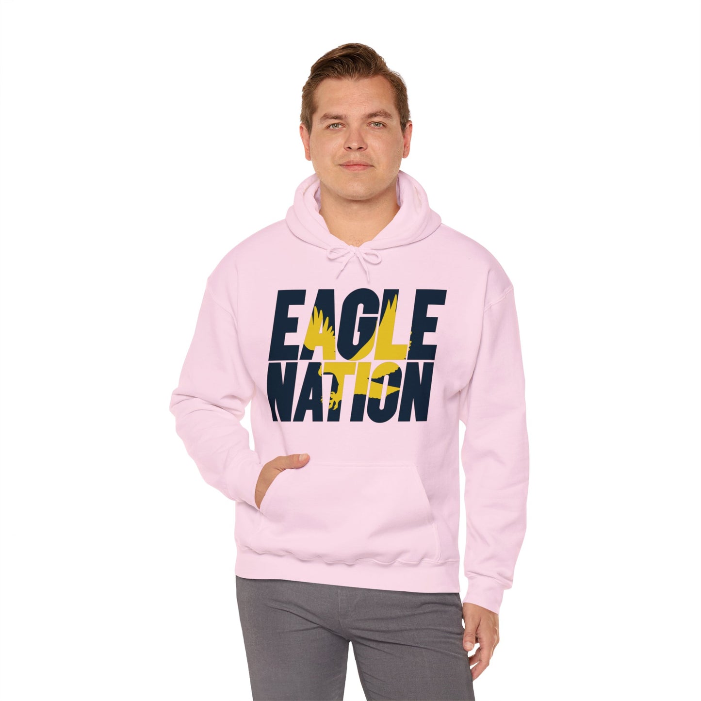 Eagle Nation - Gildan Unisex Heavy Blend™ Hooded Sweatshirt