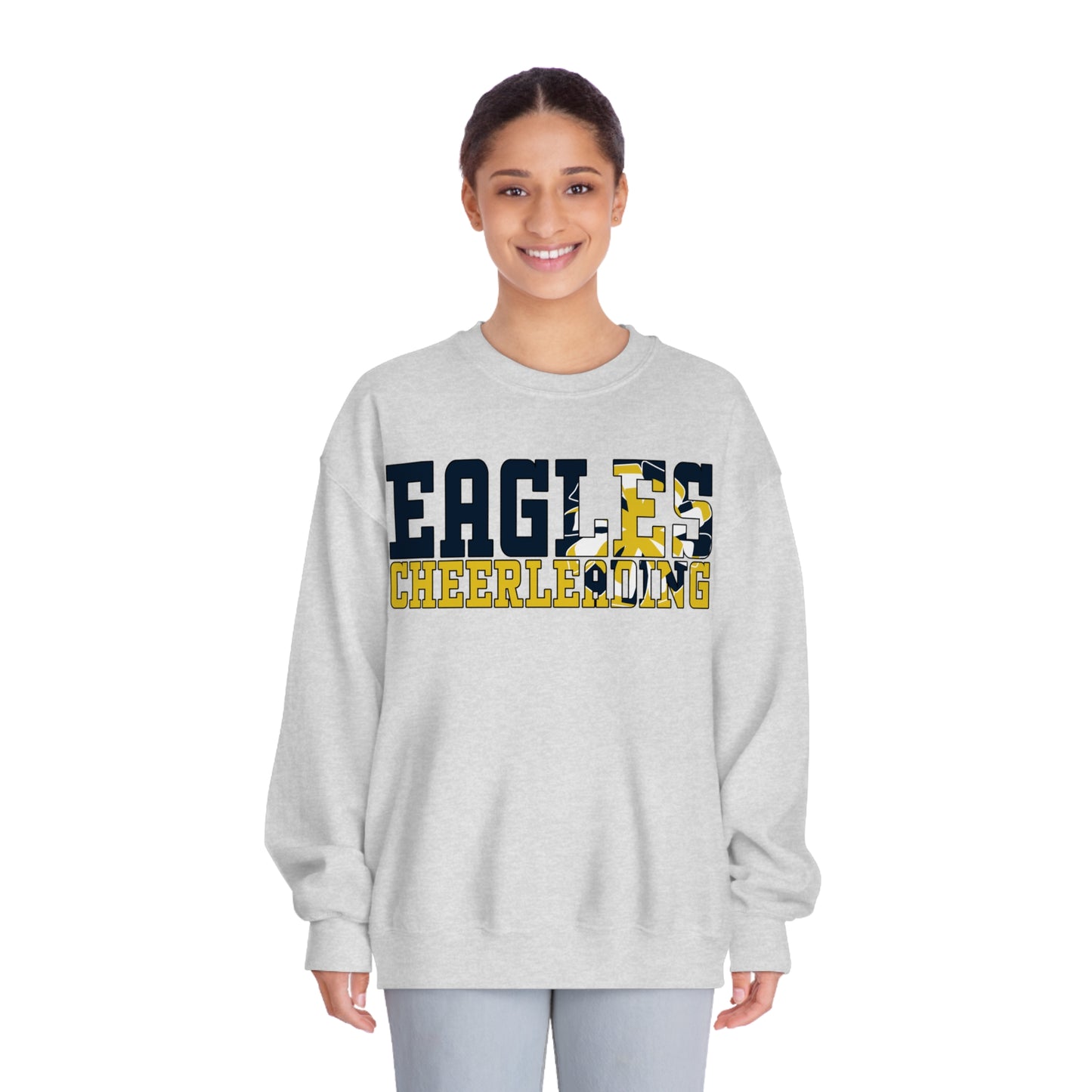 Cheerleading Cutout - Gildan Unisex DryBlend® Crewneck Sweatshirt