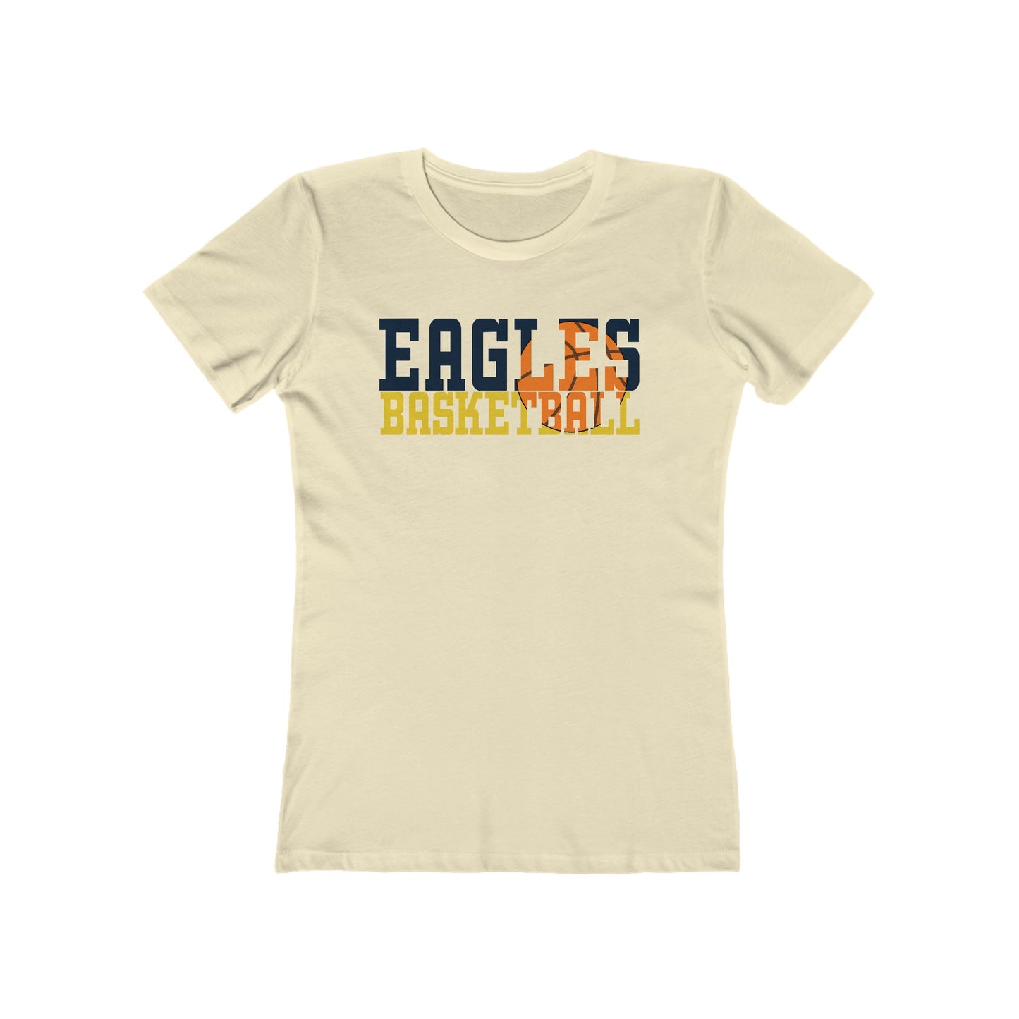 Basketball Cutout - Next Level Women's The Boyfriend Tee