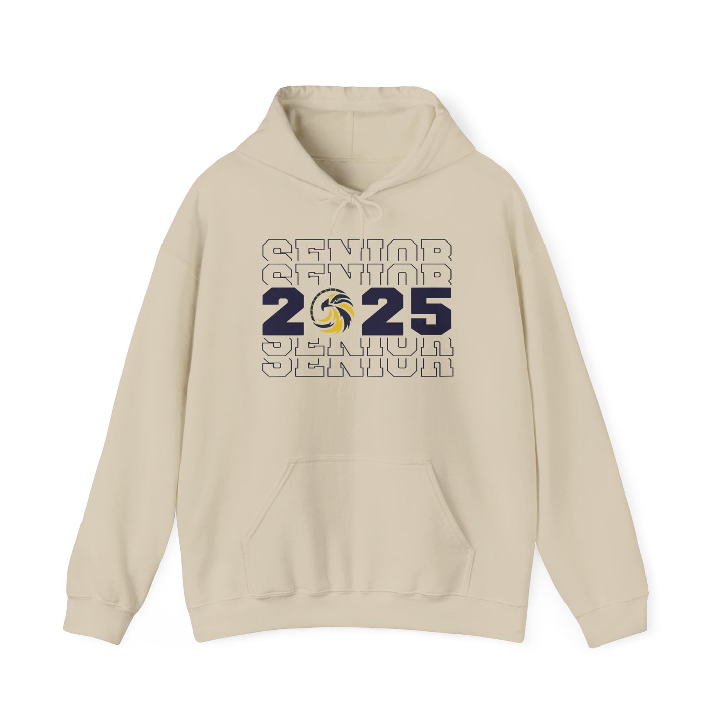 Senior Stacked c/o 2025 - - Gildan Unisex Heavy Blend™ Hooded Sweatshirt