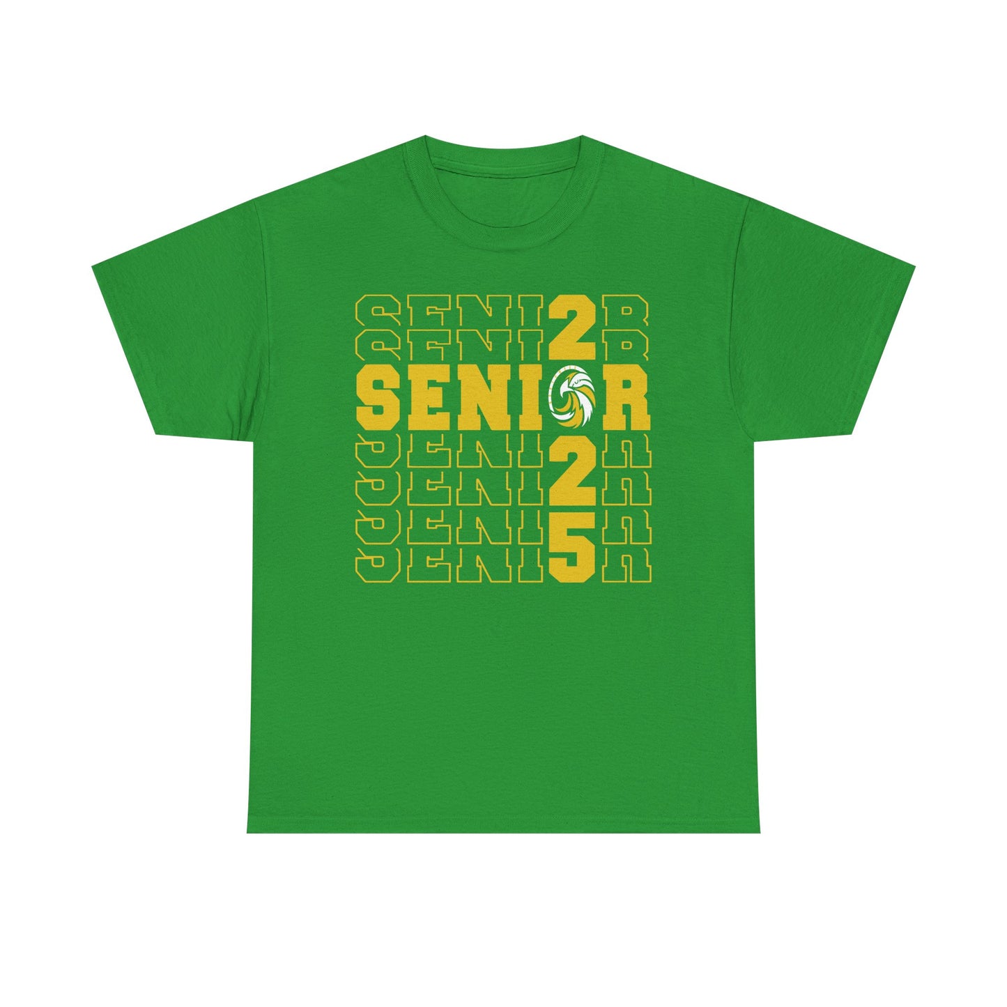 Seniors Cross Stacked c/o 2025 - Gildan Unisex Heavy Cotton Tee