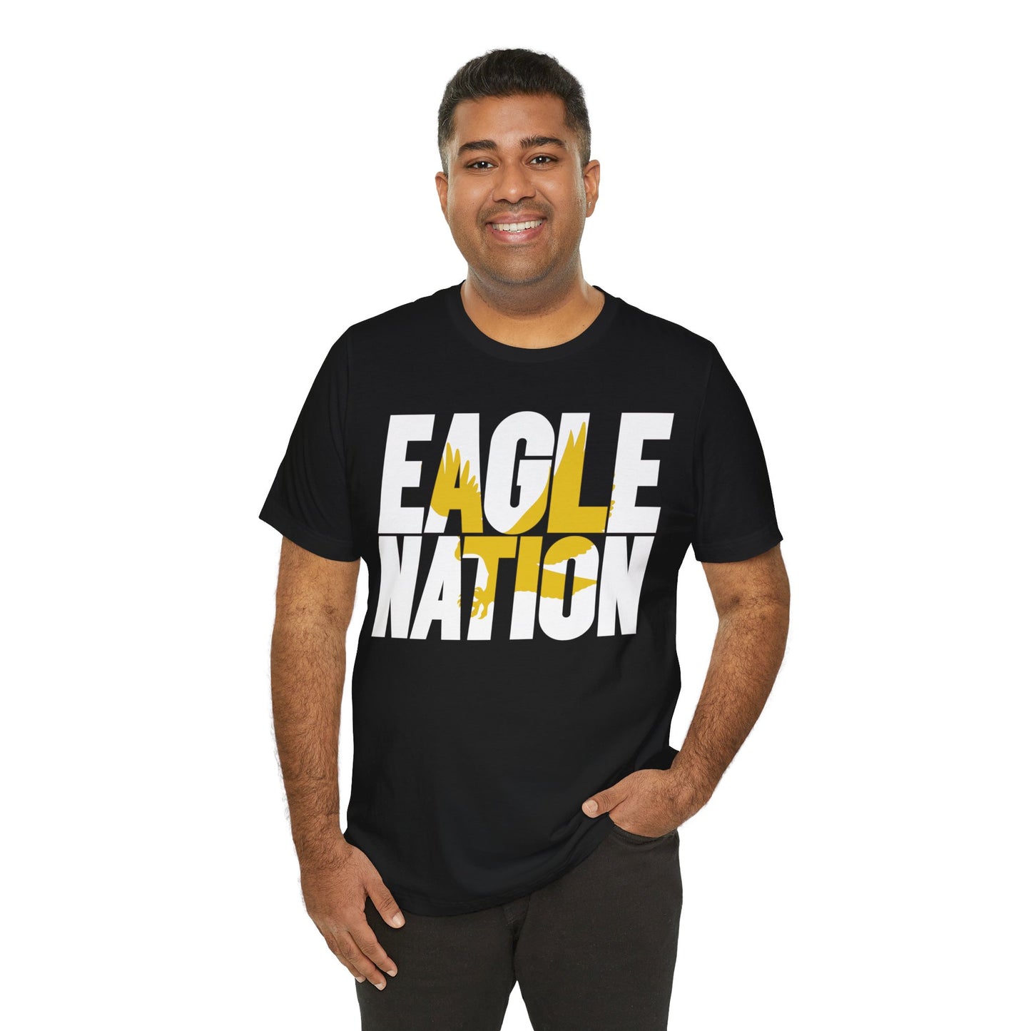 Eagle Nation - Bella+Canva Unisex Jersey Short Sleeve Tee