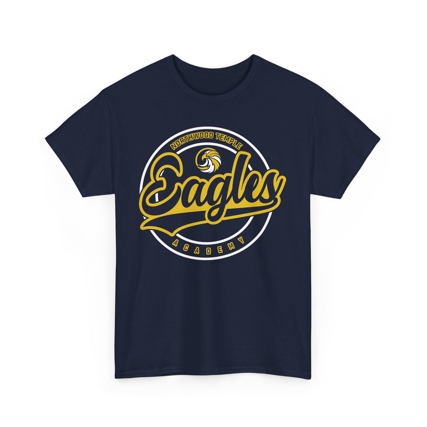 Eagles Circle Stamp - Gildan Unisex Heavy Cotton Tee