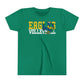 Volleyball Cutout - Bella+Canva Youth Short Sleeve Tee