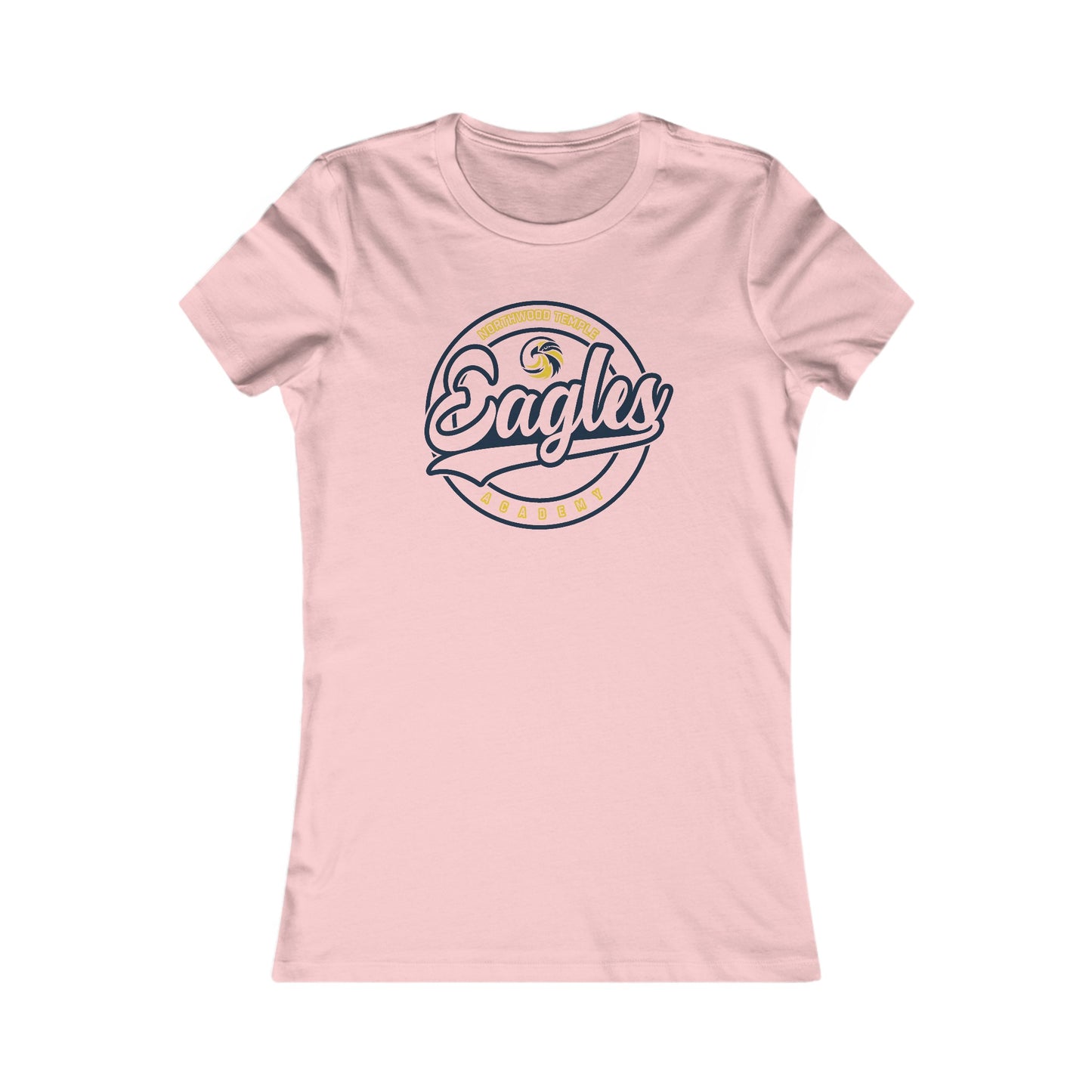 Eagles Circle Stamp - Bella+Canva Women's Favorite Tee