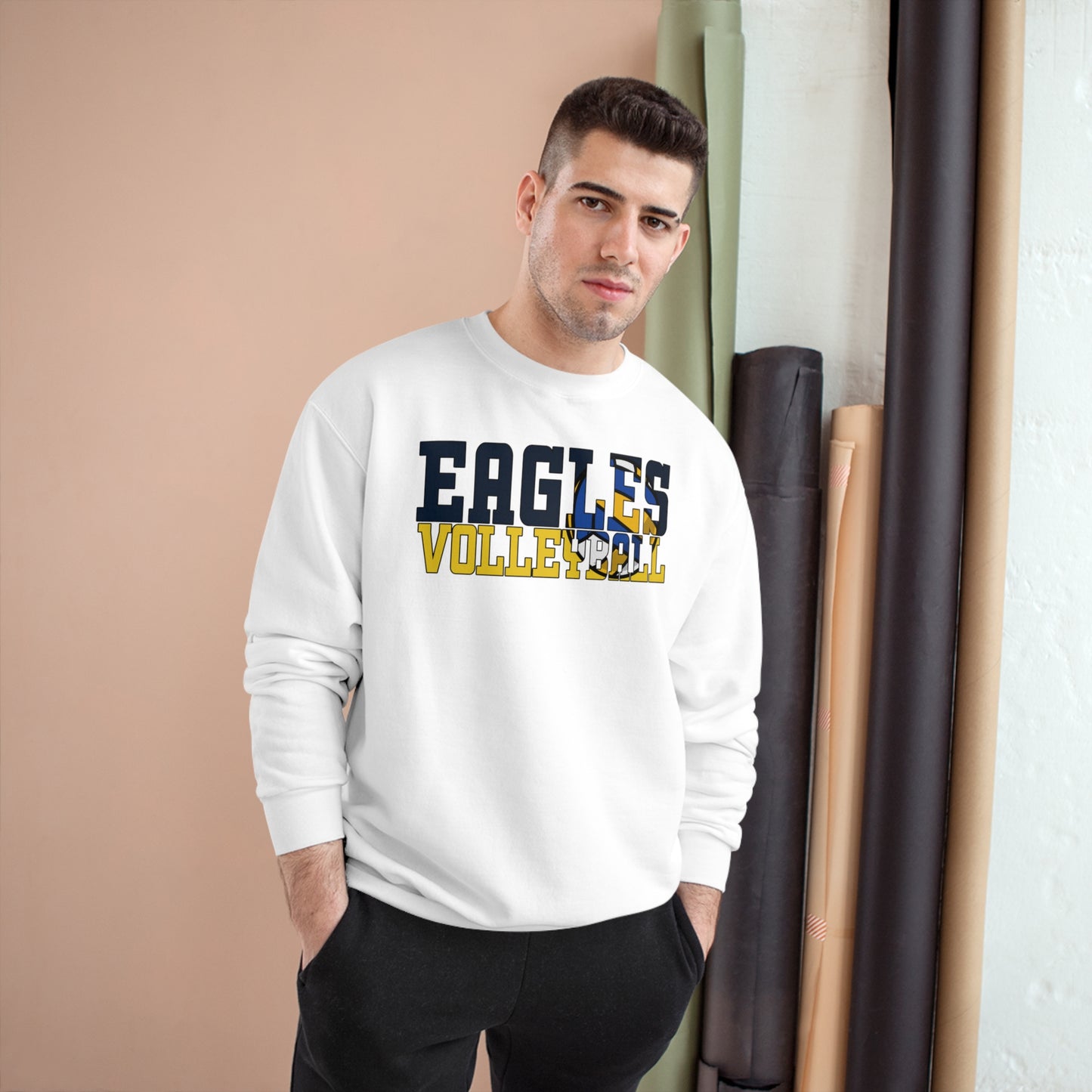 Volleyball Cutout - Champion Sweatshirt