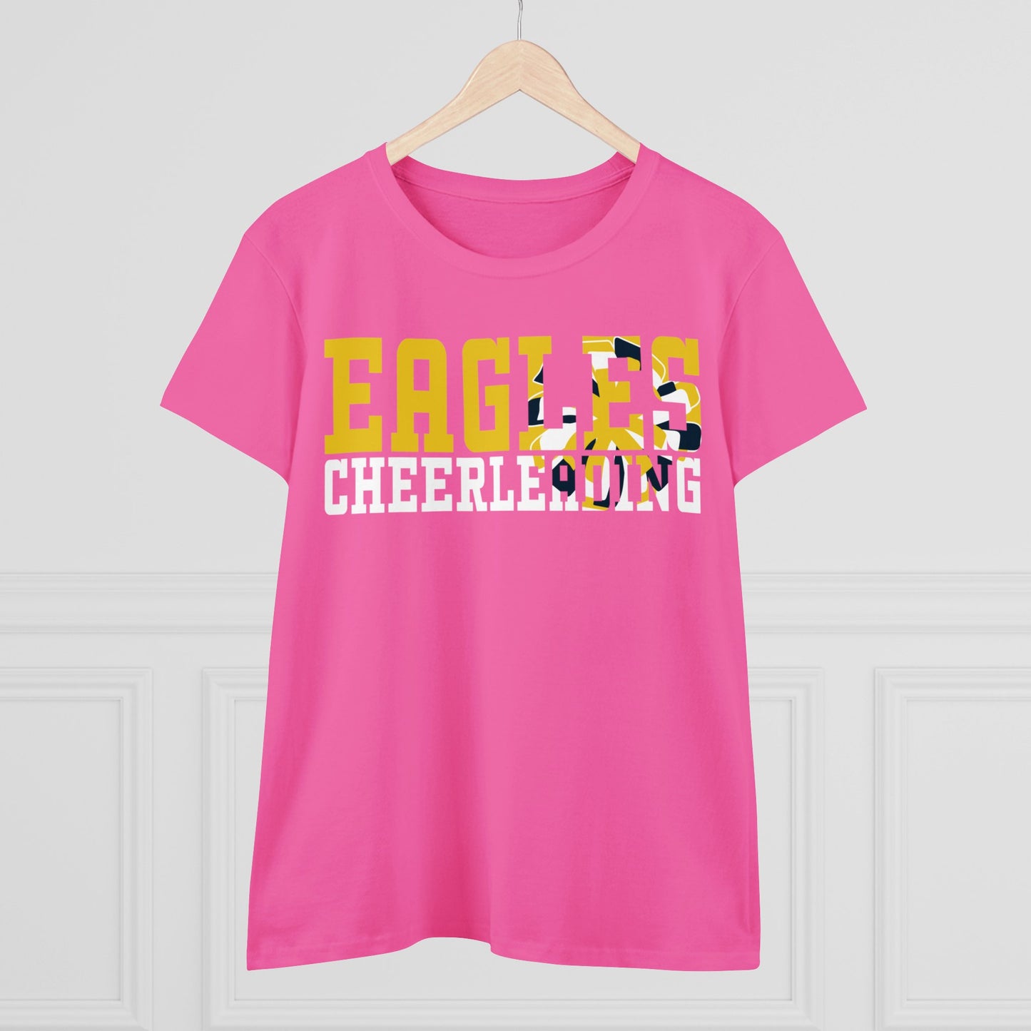 Cheerleading Cutout - Gildan Women's Midweight Cotton Tee