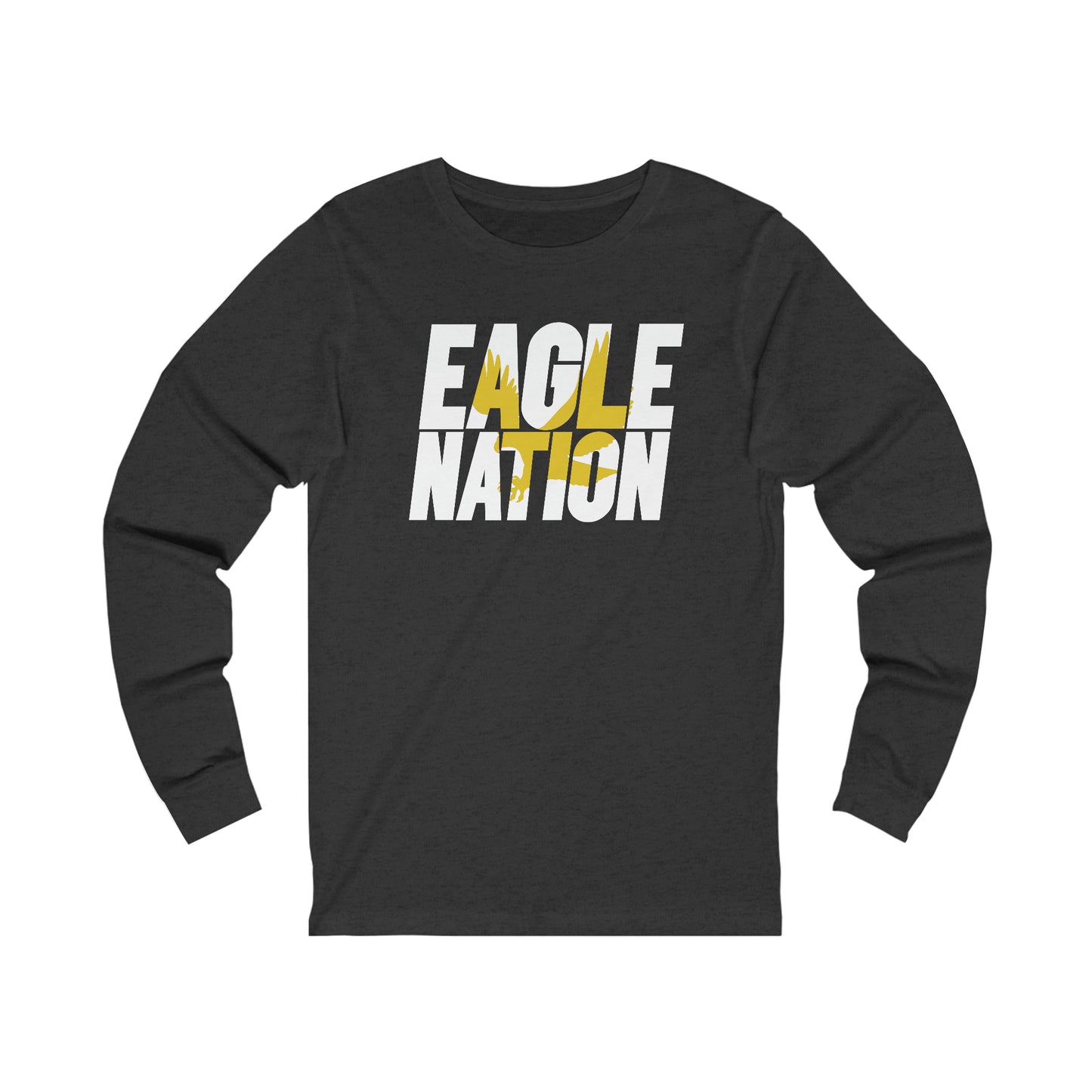 Eagle Nation - Bella Canva Unisex Jersey Long Sleeve Tee