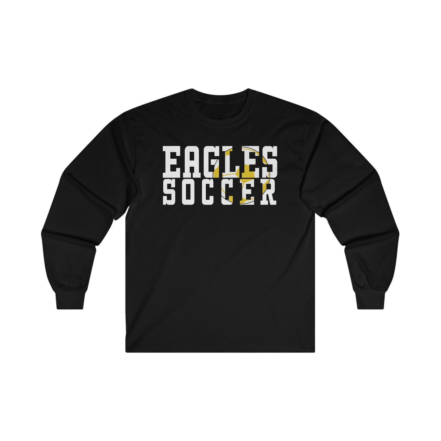 Soccer Cutout - Gidan Ultra Cotton Long Sleeve Tee