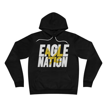 Eagle Nation - Bella+Canva Unisex Sponge Fleece Pullover Hoodie