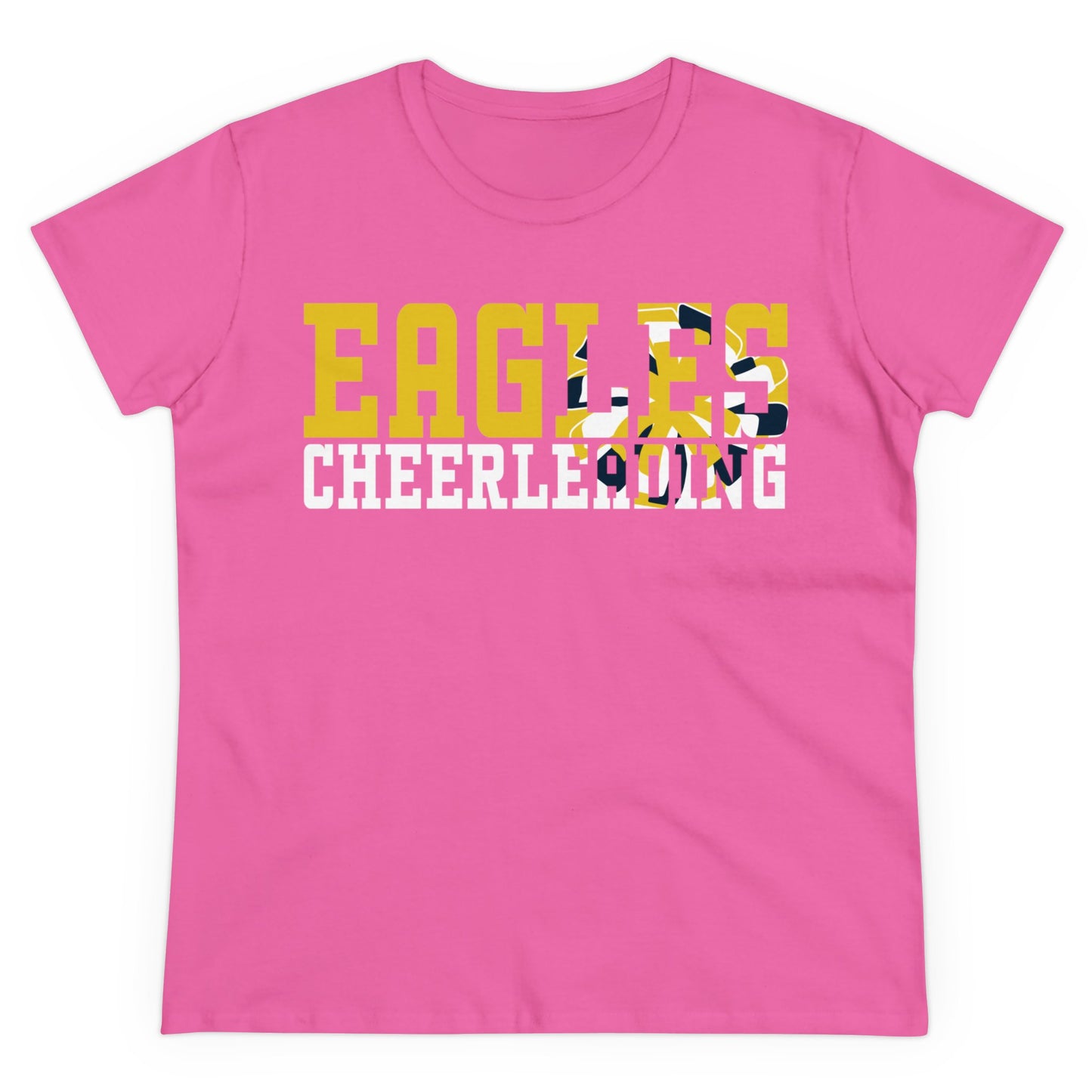 Cheerleading Cutout - Gildan Women's Midweight Cotton Tee