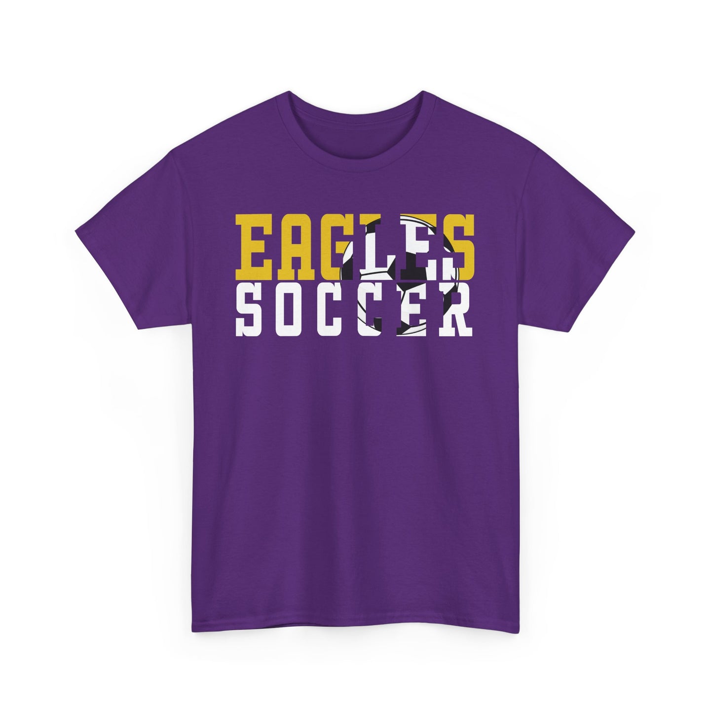 Soccer Cutout - Gildan Unisex Heavy Cotton Tee