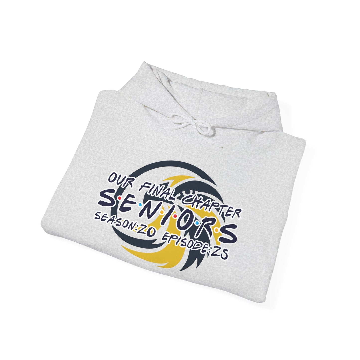 S.E.N.I.O.R.S. c/o 2025 - Gildan Unisex Heavy Blend™ Hooded Sweatshirt