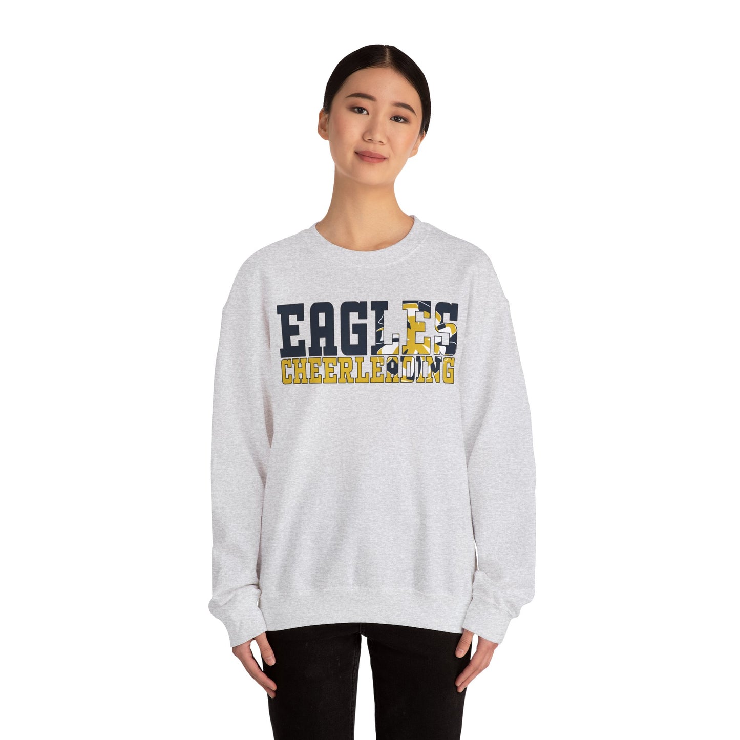 Cheerleading Cutout - Gildan Unisex Heavy Blend™ Crewneck Sweatshirt