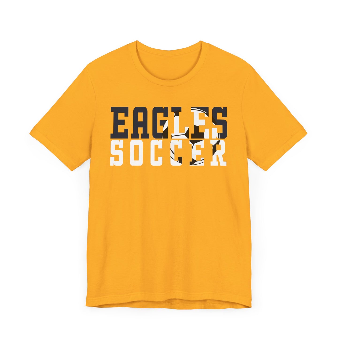 Soccer Cutout - Bella+Canva Unisex Jersey Short Sleeve Tee