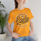 Eagles Circle Stamp - Bella+Canva Unisex Jersey Short Sleeve Tee