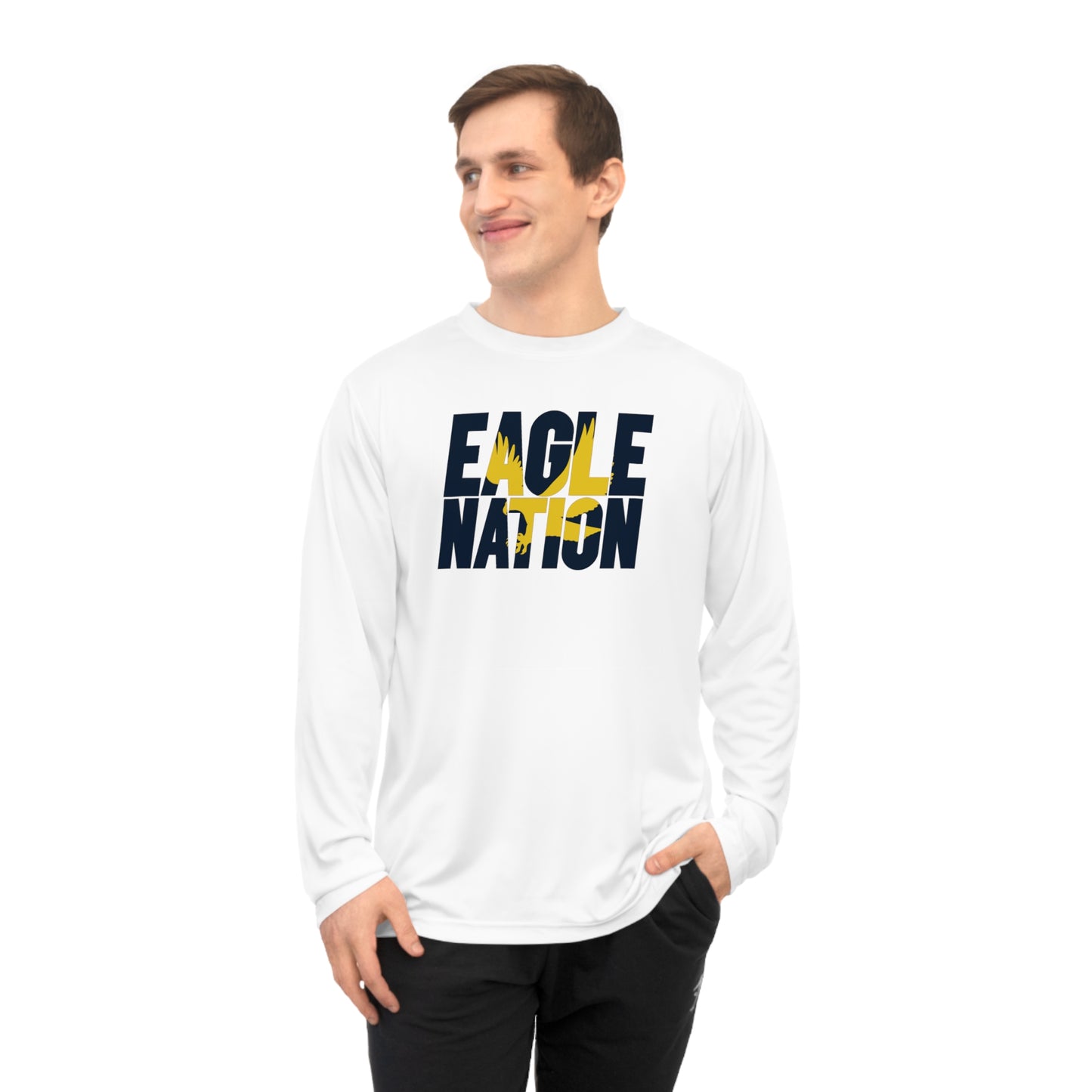 Eagle Nation - Team 365 Unisex Performance Long Sleeve Shirt