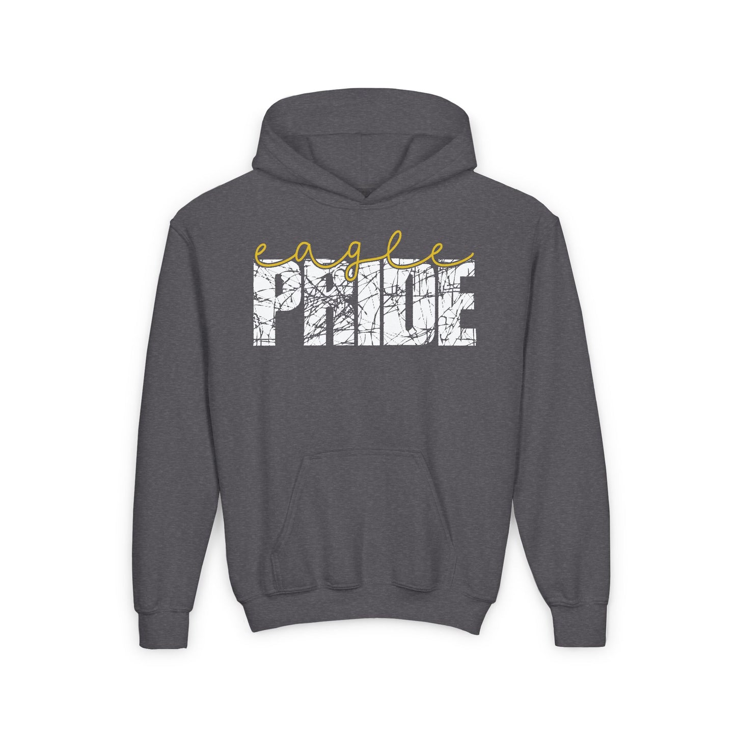 Eagle Pride - Gildan Youth Heavy Blend Hooded Sweatshirt