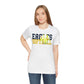 Softball Cutout - Bella+Canva Unisex Jersey Short Sleeve Tee