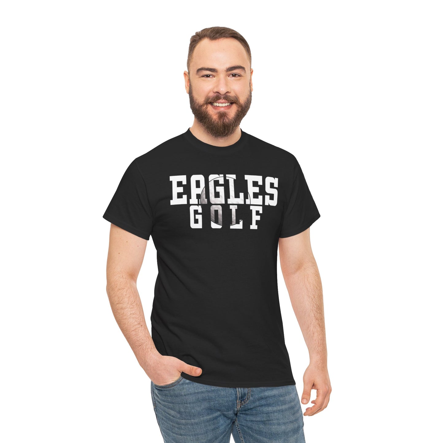 Golf Cutout - Gildan Unisex Heavy Cotton Tee