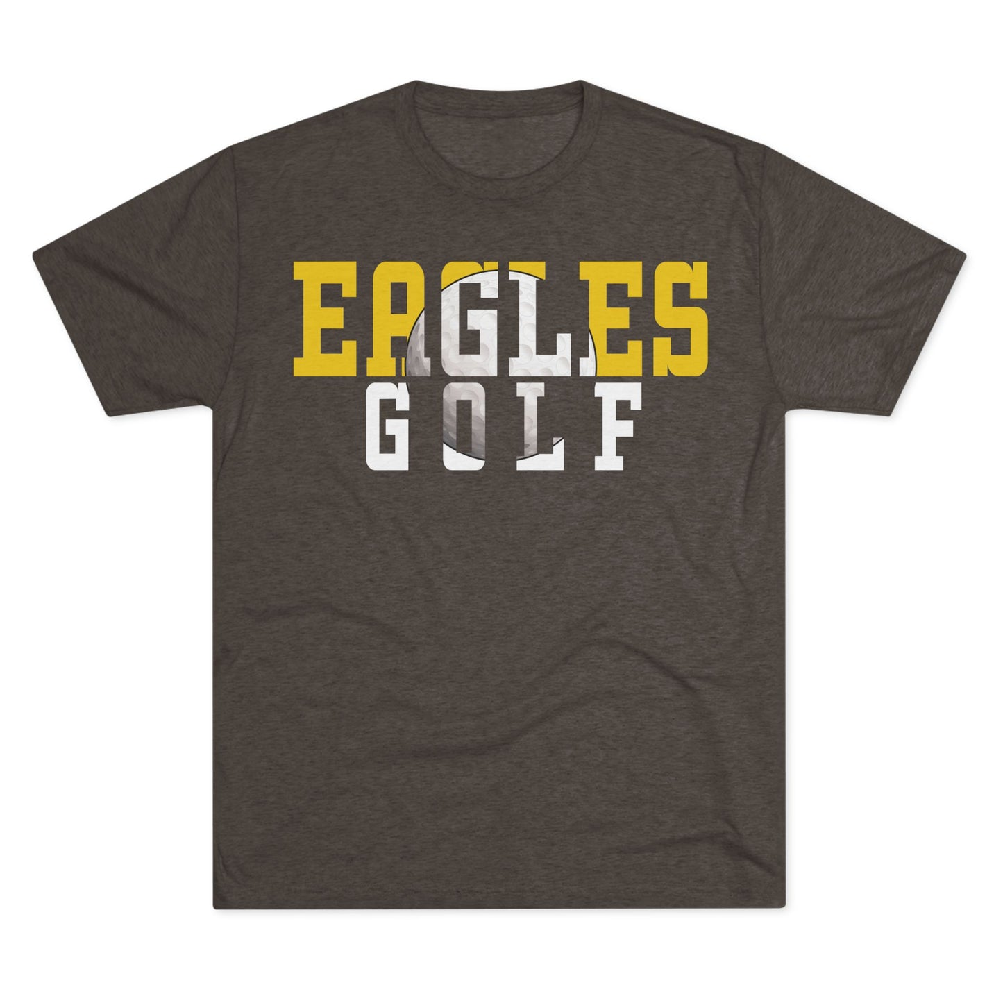 Golf Cutout - Next Level Unisex Tri-Blend Crew Tee