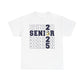 Seniors Cross Stacked c/o 2025 - Gildan Unisex Heavy Cotton Tee