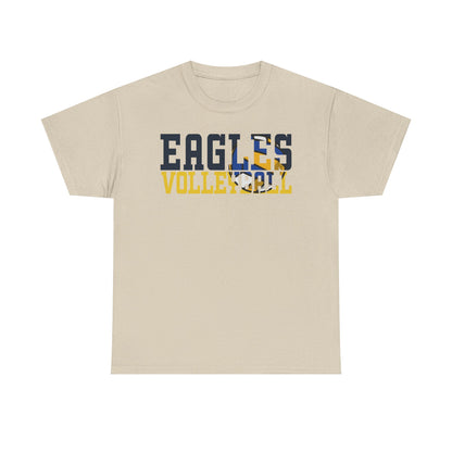 Volleyball Cutout - Gildan Unisex Heavy Cotton Tee