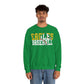 Baseball Cutout - Gildan Unisex Heavy Blend™ Crewneck Sweatshirt