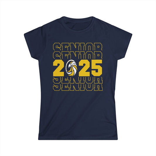 Senior Stacked c/o 2025 - Gildan Women's Softstyle Tee