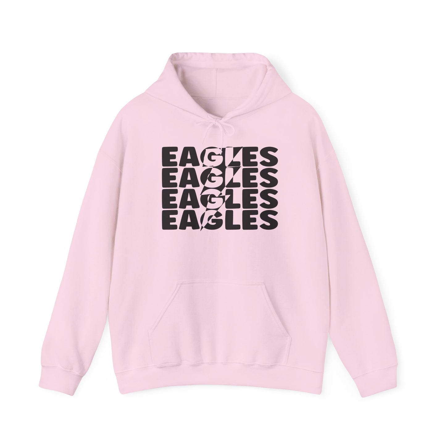 Lightning Bolt Eagles - Gildan Unisex Heavy Blend™ Hooded Sweatshirt