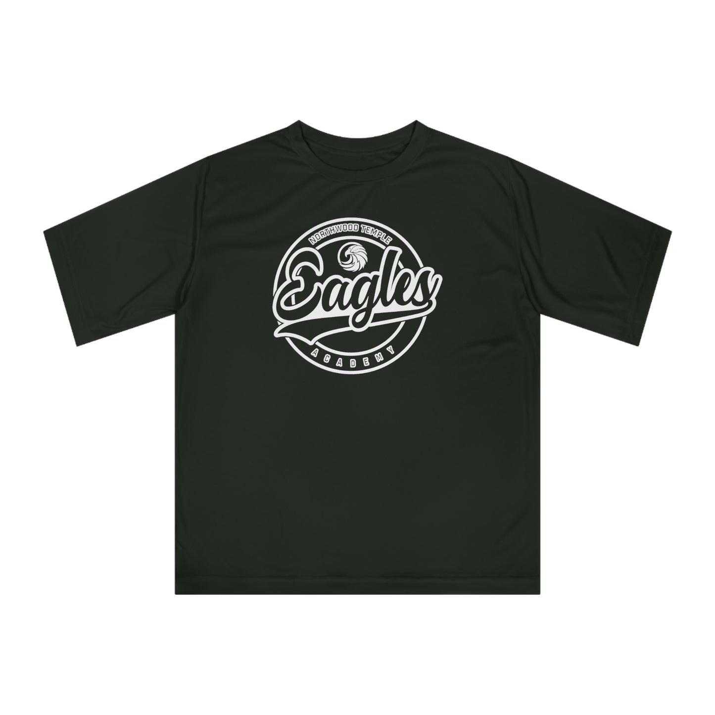 Eagles Circle Stamp - Team 365 Unisex Zone Performance T-shirt