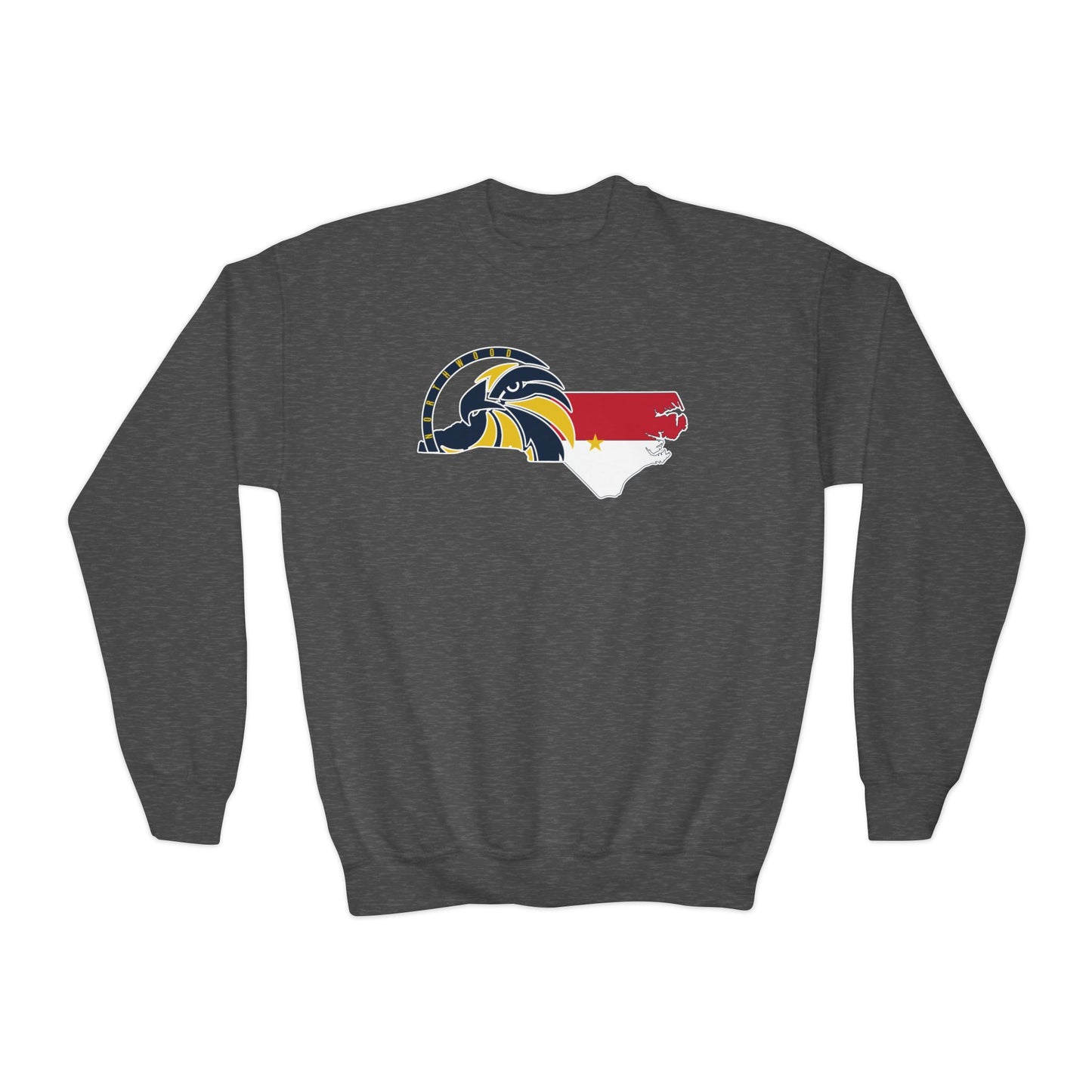 Made in NC - Gildan Youth Crewneck Sweatshirt