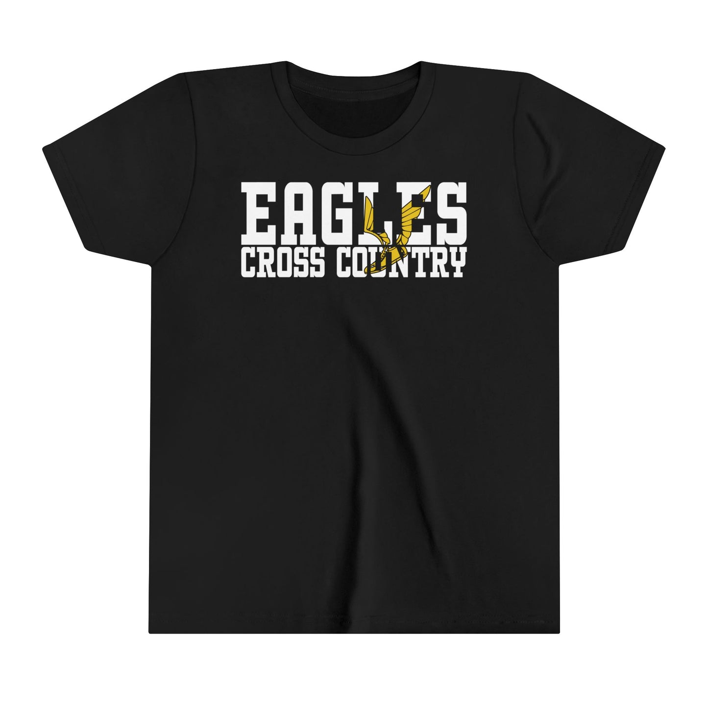 Cross County Cutout - Bella+Canva Youth Short Sleeve Tee