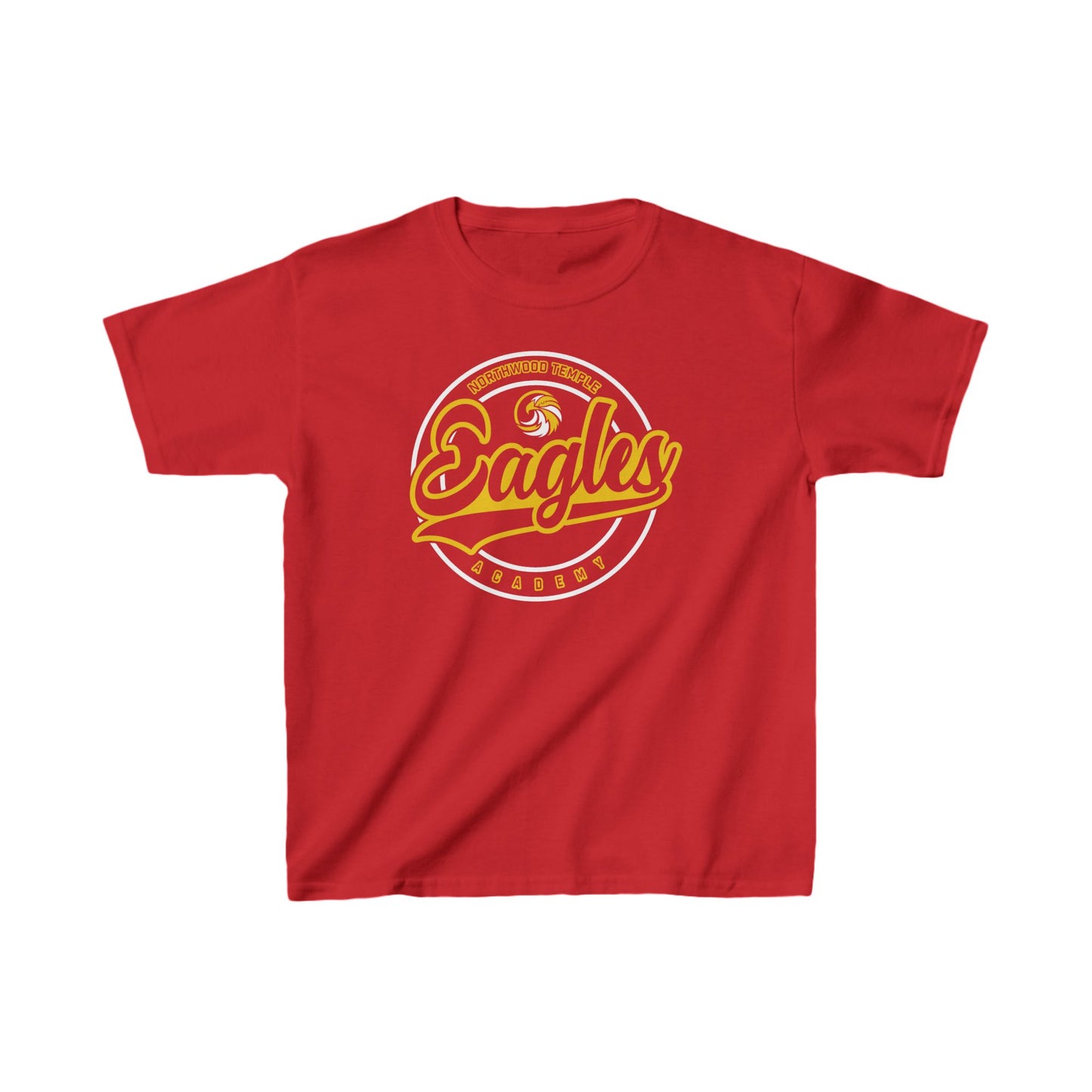 Eagles Circle Stamp - Gildan Kids Heavy Cotton™ Tee