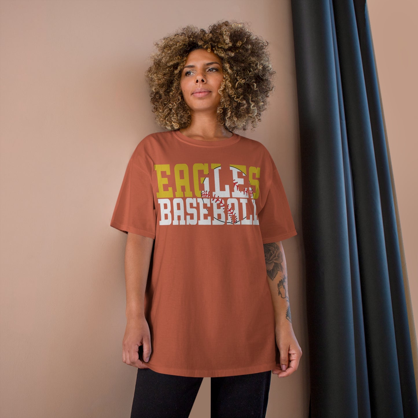 Baseball Cutout - Champion T-Shirt