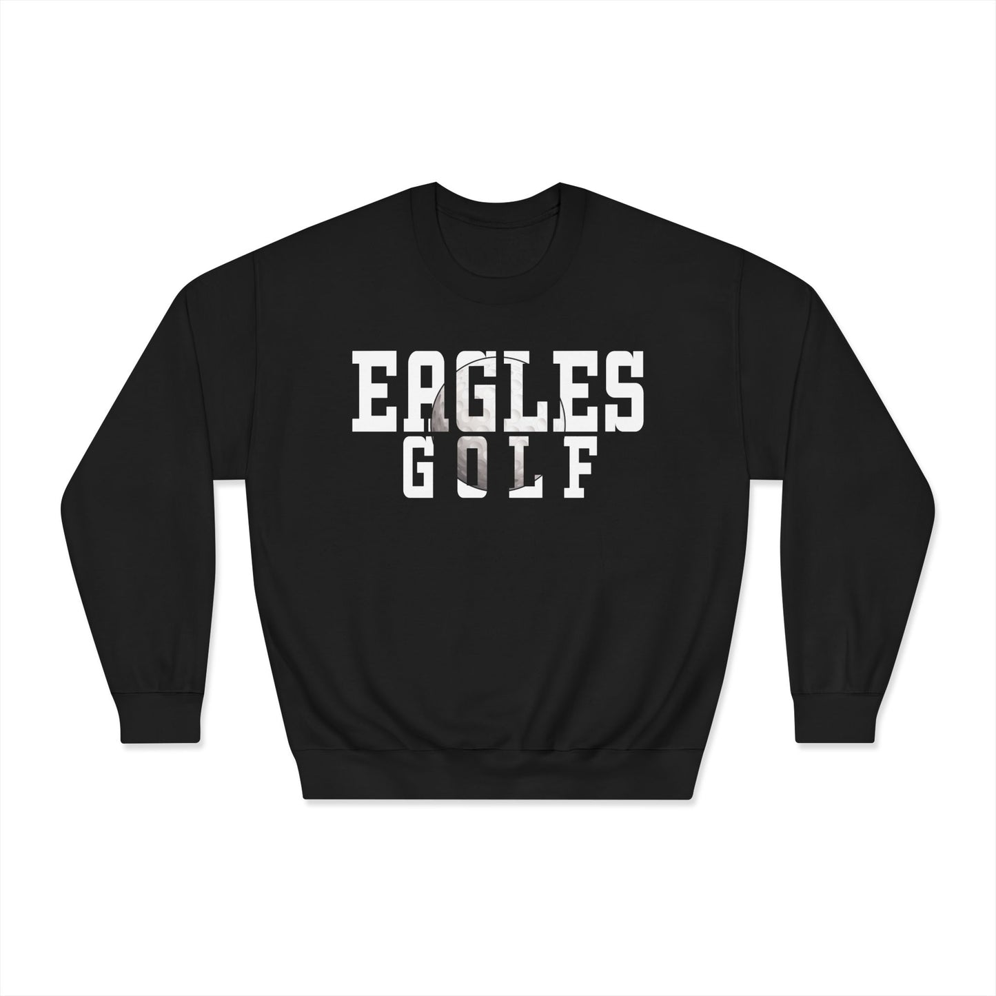 Golf Cutout - Gildan Unisex DryBlend® Crewneck Sweatshirt