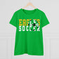 Soccer Cutout - Gildan Women's Midweight Cotton Tee