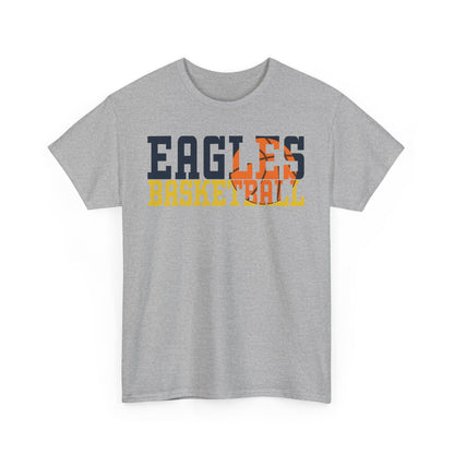Basketball Cutout - Gildan Unisex Heavy Cotton Tee