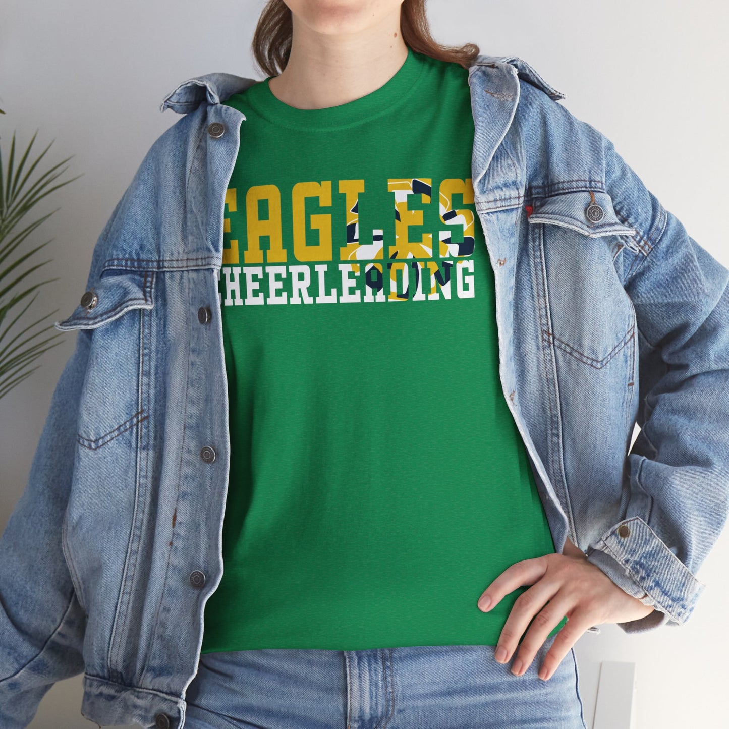 Cheerleading Cutout - Gildan Unisex Heavy Cotton Tee