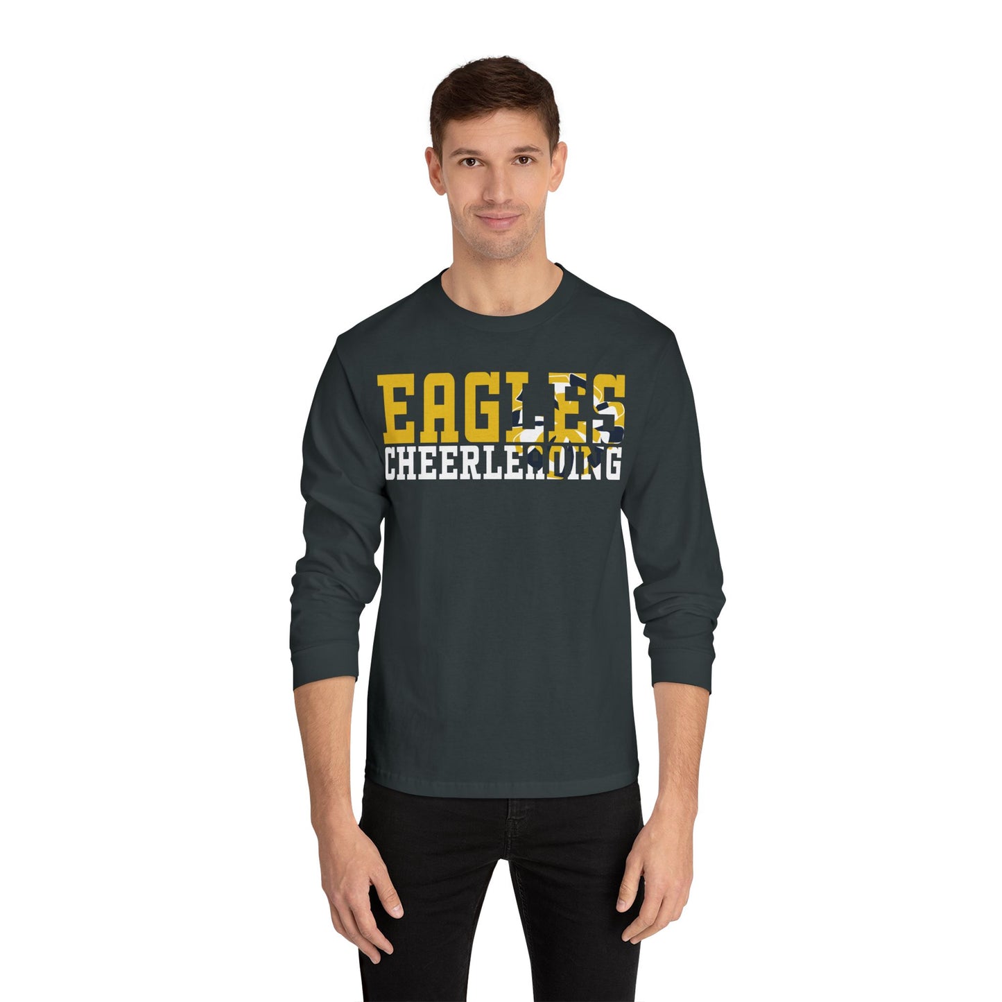 Cheerleading Cutout - American Apparel Unisex Classic Long Sleeve T-Shirt