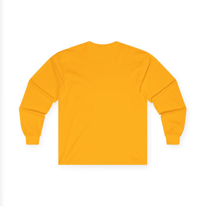 Volleyball Cutout - Gildan Ultra Cotton Long Sleeve Tee