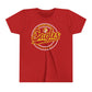 Eagles Circle Stamp - Bella+Canva Youth Short Sleeve Tee