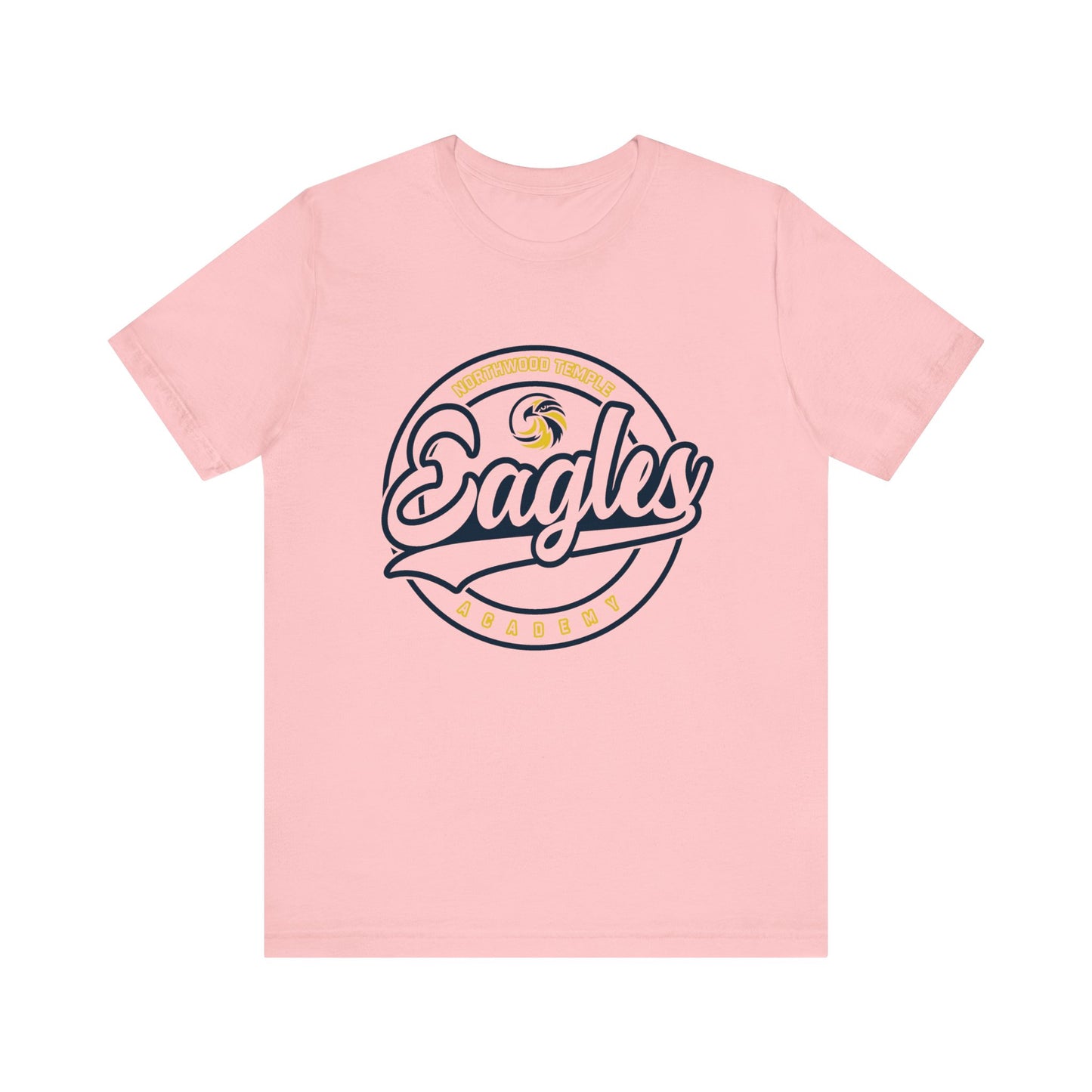 Eagles Circle Stamp - Bella+Canva Unisex Jersey Short Sleeve Tee